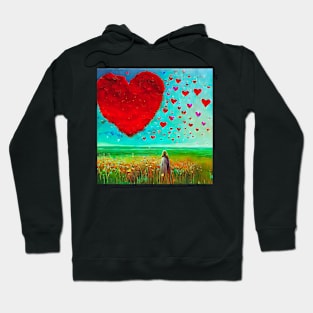 see my heart Hoodie